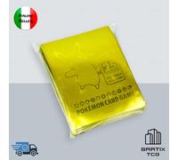 Pokemon Sleeves pacchetti nuovi sigillati Organized Play Promo Etb pikachu 25TH