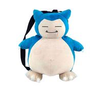 CyP Brands Zaino in peluche Pokémon Snorlax 29 cm blu con nastri regolabili