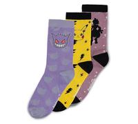 Pokémon Socks 3-Pack Crew 39-42