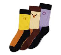 Pokémon Uomo Calzini multicolore EU 43-46 74% cotone, 32% poliestere, 3% elasthane