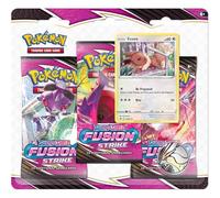 Pokemon - Spada e scudo 8 Colpo Fusione: confezione da 3 buste (selezione casuale), gioco di carte (versione inglese), dai 6 anni in su, 2 giocatori, tempo di gioco: oltre 10 minuti