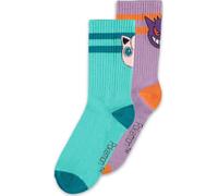 Pokemon: Sport Socks - Multicolor (Calzini Donna Tg. 35/38) (2 Pack) -