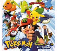 Pokemon Stagione 6-10 Advanced Challenge Battle Frontier Diamond & Pearl Anim...