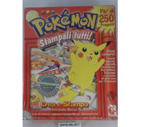 POKÉMON STAMPALI TUTTI CREA E STAMPA VERSIONE ROSSA PC COMPUTER ITALIANO NUOVO