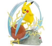 Jazwares Pokemon 25 Aniversario Pikachu - Figura de Coleccion - Iluminacion Deluxe - Altura 33cm aprox