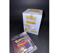 POKEMON STICKERS SERIES 1 BOOSTER BOX 30 PACKS SEALED ARTBOX VINTAGE 1999