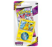 Pokemon Sun & Moon Unified Minds UNM Checklane Blister Pikachu 1 Busta (EN)