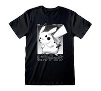 Pokemon T-Shirt Halftone Pikachu Size M
