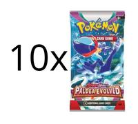 Pokemon TCG 10x Booster Pack PALDEA EVOLVED SV02 - ENG ENGLISH