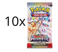Pokemon TCG 10x Booster Pack PRISMATIC EVOLUTIONS SV 8.5 - ENG ENGLISH