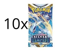 Pokemon TCG 10x Booster Pack SILVER TEMPEST SWSH12 - ENG ENGLISH