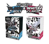 POKEMON TCG 2x Bundle 6x Booster Black Bolt White Flare English ENG