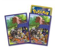 Pokemon TCG Card Sleeves Deck Shield Arven & Mabosstiff Confezione da 64...