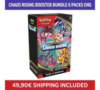 Pokémon TCG Chaos Rising Booster Bundle 6 Packs ENG Sealed NEW SHIP48H