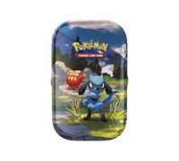 Pokemon TCG Eroe Ascendente Riolu E Darumaka Mini Lattina Con 2 Booster