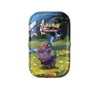 Pokemon TCG Eroi Ascendenti Mini Lattina Zorua E Cramorant 2 Pacchetti Booster