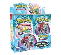 Pokemon TCG EV9 Viaggio Insieme Booster Gioco Brasiliano 216 Carte Amigos Jor...