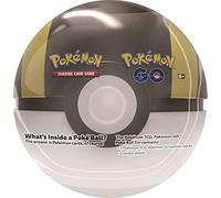 Pokemon TCG Go Poke Ball - Scatola di latta per palline, colore: Nero