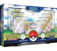Pokemon TCG GO Premium Collection: Radiant Eevee Box 8 Booster Packs + promos and More!