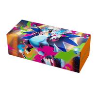 Pokemon TCG Long Card Storage Box Mega Charizard X Pokemon Center Japan nuovo