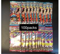 Pokemon TCG Mega Brave & Mega Symphonia Packs 100 Set 50 Ogni 100 Totale M1L M1S