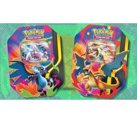 Pokémon TCG Mega Charizard X & Y EX Tin 2026 ITA Bundle 2x - New-Sealed - Promo