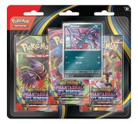 Pokemon TCG: Mega Evolutions Phantasmal Flames, confezione da 3 blister (promozione casuale)