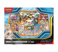 POKEMON TCG Mega Kangaskhan Ex Collezione Scatola 4 Booster Pacchetti Inglese