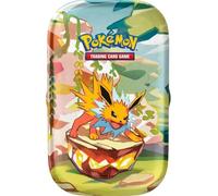 Pokemon TCG - Mini barattolo di latta Prismatic Evolutions, colore scarlatto e viola 8,5, colori assortiti