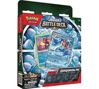 Pokémon TCG: Quaquaval ex Deluxe Mazzo Battle (Deck da 60 Carte Pronti per Giocare & Accessori)