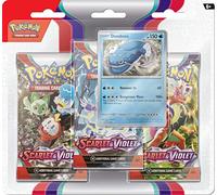 Pokémon TCG: Scarlatto e Viola Confezione tripla - Dondozo (3 buste e carta promozionale Foil)