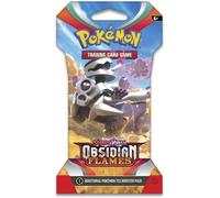 Pokemon TCG Scarlatto E Viola Fiamme Obsidiane Pacchetto Booster Con 10 Carte