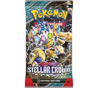 Pokemon TCG Scarlatto E Viola Stellar Crown Booster Pack 10 Carte Inglese