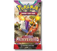 Pokemon TCG Scarlatto E Violetto Paldea Evoluto Booster Pack 10 Carte Inglese