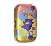 Pokemon TCG: Scarlatto & Viola - 151 Mini Tin - Gengar e Poliwag (2 Booster Pack, 1 Moneta & 1 Art Card)