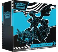 Pokemon- Scarlet & Violet- Black Bolt Elite Trainer Box Carte collezionabili, Multicolore, 7 inches (W) x 7.5 inches (L) x 0.1 inches (H), 10-10037-112