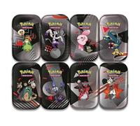 Pokemon TCG: Scarlet & Violet 10.5: Mini display di latta Unova (8 unità, uno di ciascuno)