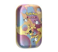 Pokemon TCG: Scarlet & Violet-151 Mini Tin - Electabuzz e Magnemite (2 Booster Packs, 1 Coin & 1 Art Card)