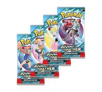Pokemon TCG Scarlet & Violet Journey Together Booster Pack x4 | Ogni contiene 10 carte Pokémon | Perfetto per gli appassionati di Pokemon Journey Together Booster Box | Titan Authenticated