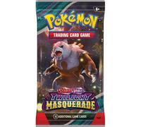 POKEMON TCG Scarlet & Violetto Twilight Masquerade Pacchetto Booster 10 Carte En