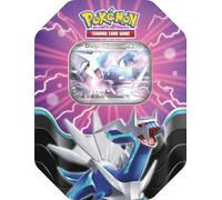Pokémon TCG: Scatola di latta Azure Legends - Dialga ex (4 buste e 1 carta promozionale laminata)