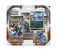 Pokemon TCG Sole E Luna Ombre Infiammanti Blister Da 3 Pacchi Meowth Promo EN