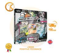 Pokemon TCG SV10.5 Black Bolt & White Flare Unova Poster Collection Box Sealed