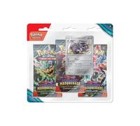 POKEMON TCG Twilight Masquerade 3 Booster Blister Revavroom Promo Inglese