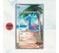 Pokémon Teca Magnetica Acrilico Extended Art - Lapras DRI 194 | Display Case