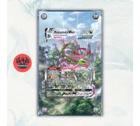 Pokémon Teca Magnetica Acrilico Extended Art - Rayquaza EVS 218 | Display Case