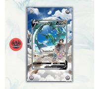 Pokémon Teca Magnetica Acrilico Extended Art - Rayquaza V EVS 194 | Display Case