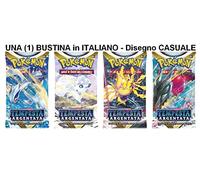 Pokémon Tempesta Argentata 1 Busta Pacchetto ITALIANO - 10 carte - Artwork RANDOM Casuale - Bustina Booster Spada e Scudo (ITALIANO)