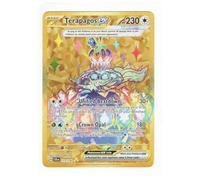 Pokemon - Terapagos ex 173/142 Stellar Crown Secret Rare Golden Card