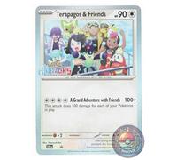 Pokemon - Terapagos & Friends - Jumbo Card - Foil Promo - Oversize - Con il Capitano Pikachu
